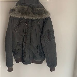 Triple Five Soul Hooded Puffer Coat